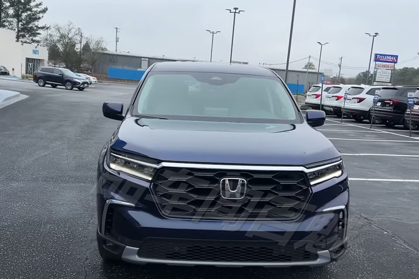 堪称"大号cr-v",全新本田飞行员实拍,造型霸气配v6动力 10at_腾讯新闻