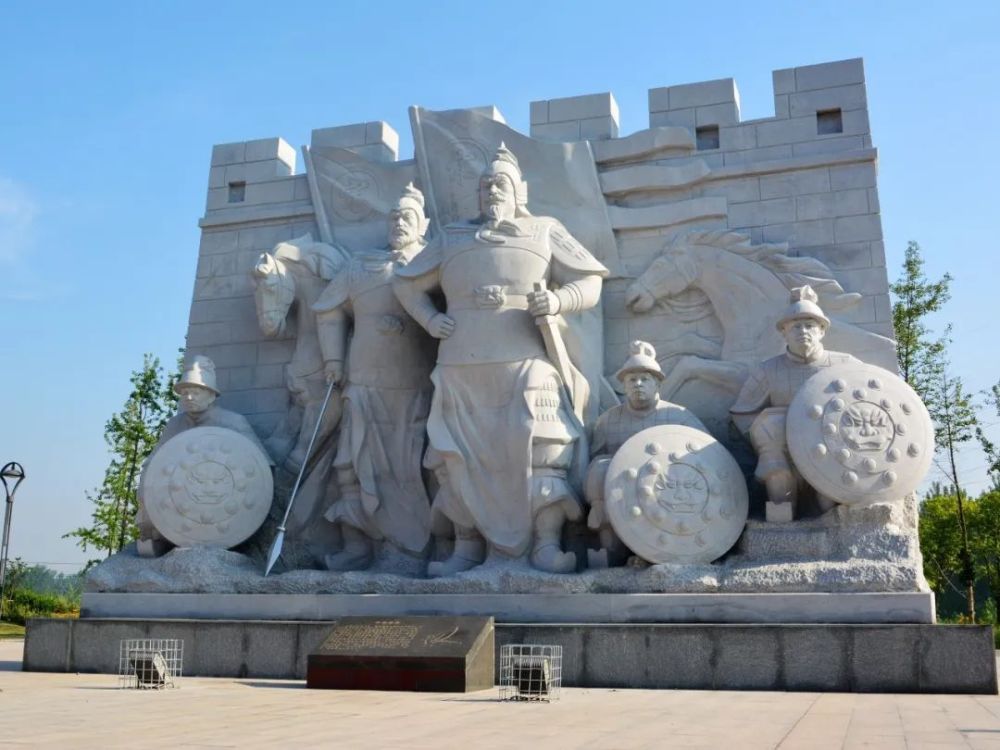 跟着导游游宿州|新汴河景区——符离鏖兵广场_腾讯新闻