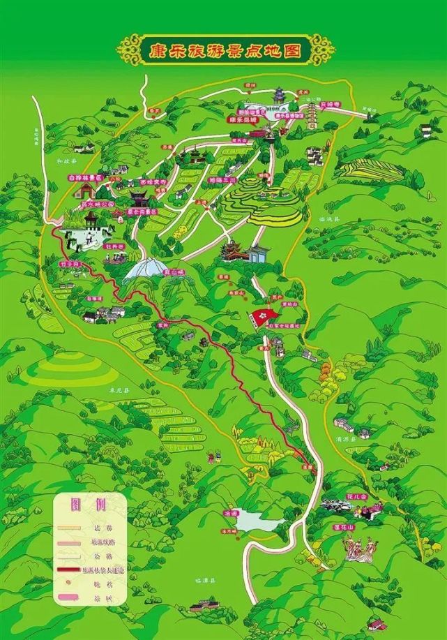 康乐县博物馆—胭脂湖景区—白桦林景区(推荐2日游)白桦林胭脂湖公园