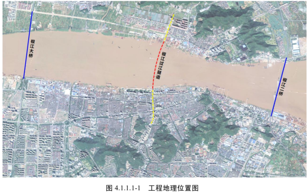 椒江过江隧道规划图图片