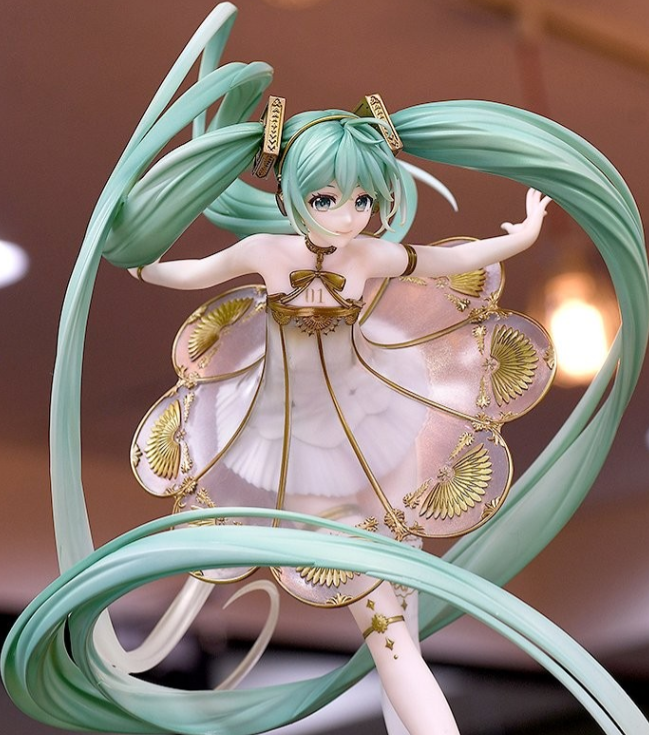 初音未来交响乐2020五周年版手办拉面师傅葱娘展现完美绅士角度