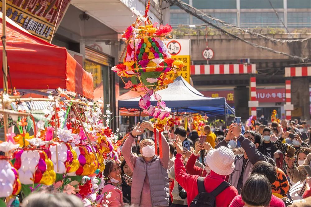 年初九罗村乐安花灯会回归,盛况直击_腾讯新闻