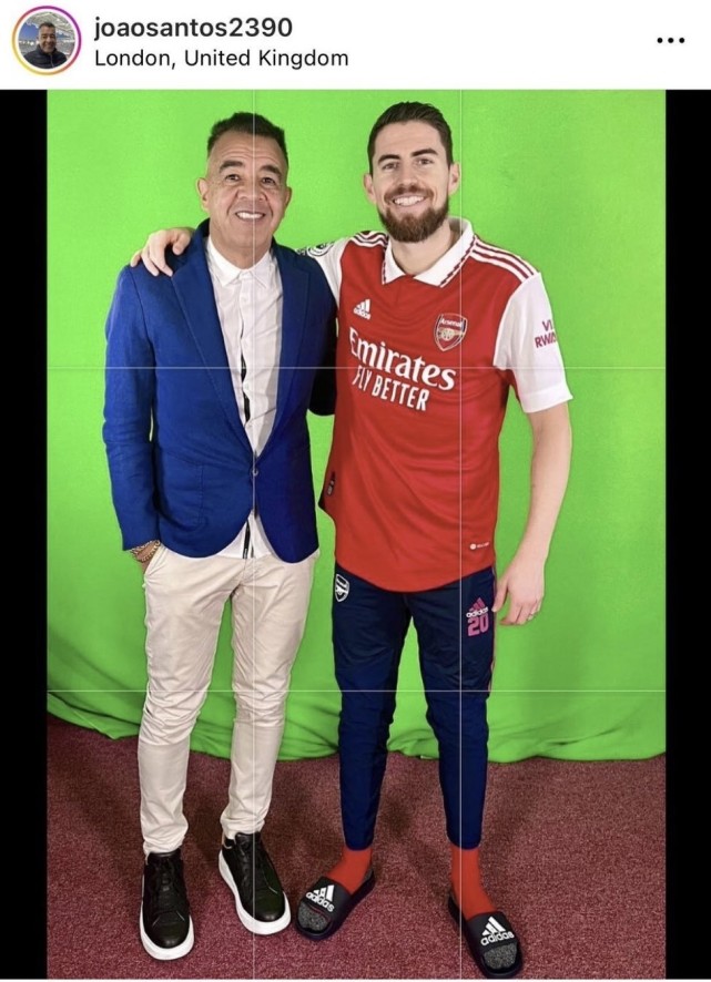 经纪人已晒出若日尼奥身穿阿森纳球衣图_腾讯新闻