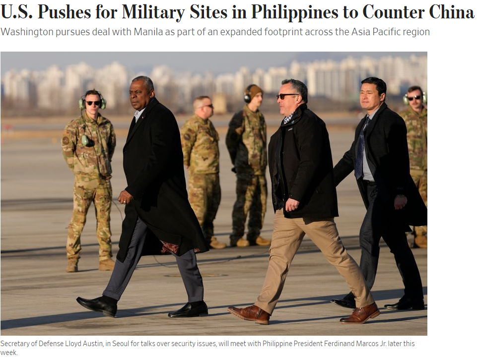 再要4个！美军希望菲律宾开放的军事基地，离台海更近优胜教育2023已更新(网易/头条)优胜教育