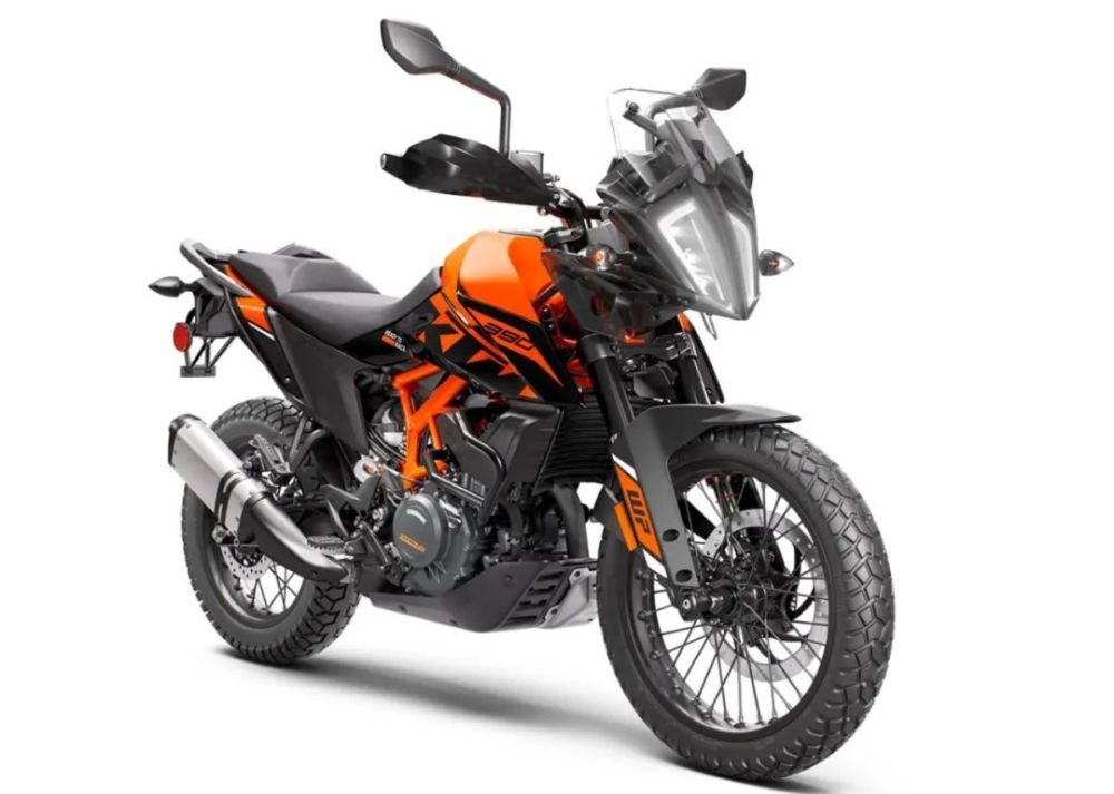 ktm 390 adv新款海外上市,加入钢丝辐条轮和龟背胎_腾讯新闻