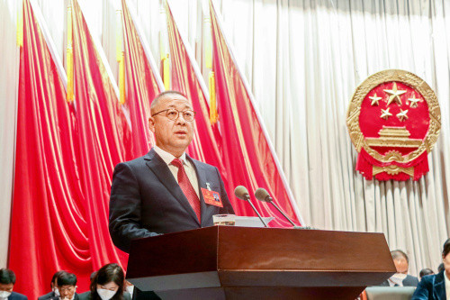 商洛市五届人大三次会议开幕市长王青峰作政府工作报告