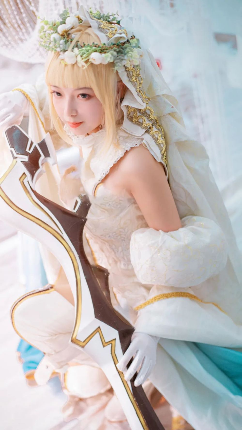 《尼禄花嫁》-cosplay0046_腾讯新闻