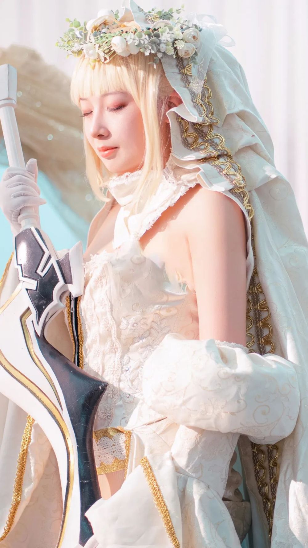 《尼禄花嫁》-cosplay0046_腾讯新闻