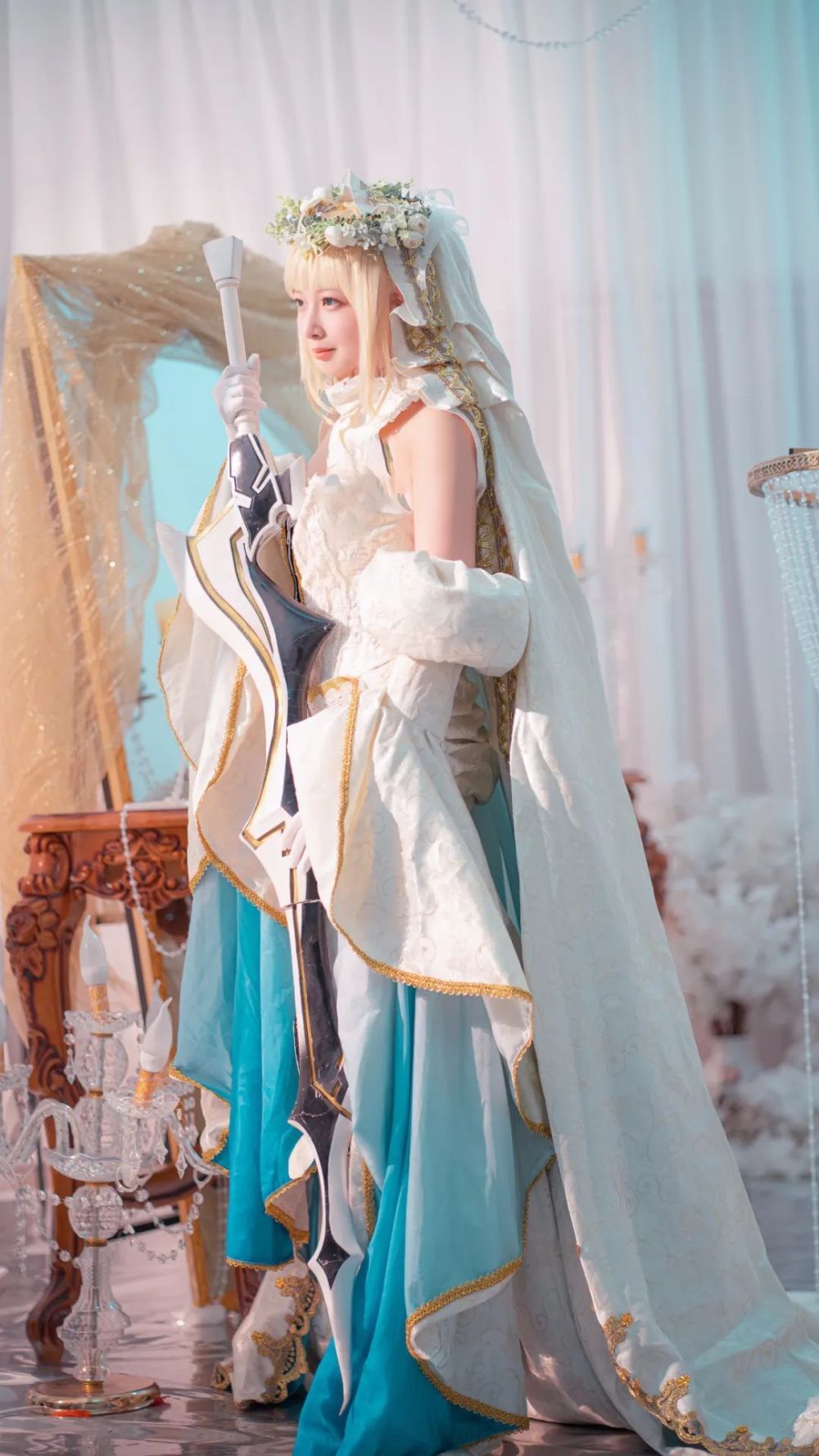 《尼禄花嫁》-cosplay0046_腾讯新闻