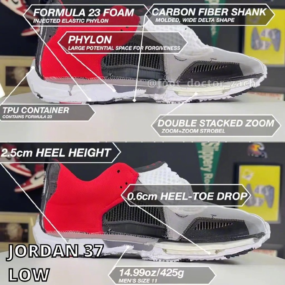 luka1奥利奥配色好帅aj37低帮配置曝光drake最新联名太怪异