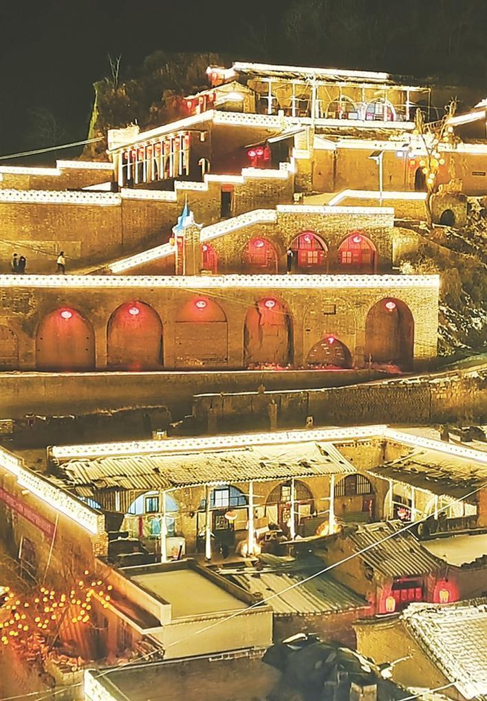 走进古村落感受新气息春节期间方山县峪口镇张家塔村掠影