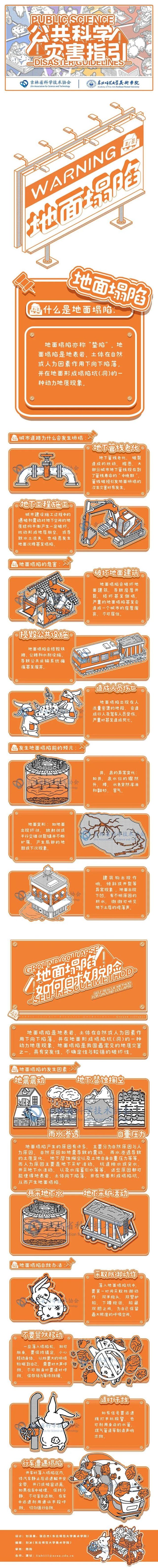 公共科学灾害指引地面塌陷vol2