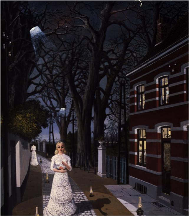 保罗·德尔沃:《所有的灯》,1962年,比利时如此美好的节日,怎么感觉