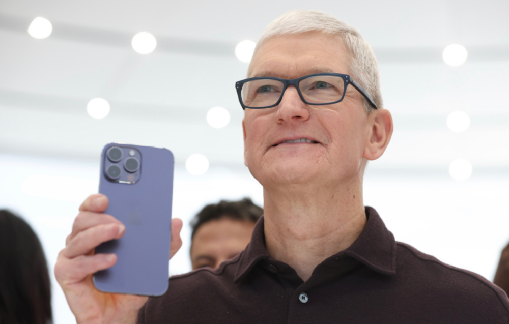 苹果公布上季度财报iphone营收下滑库克谈三大原因