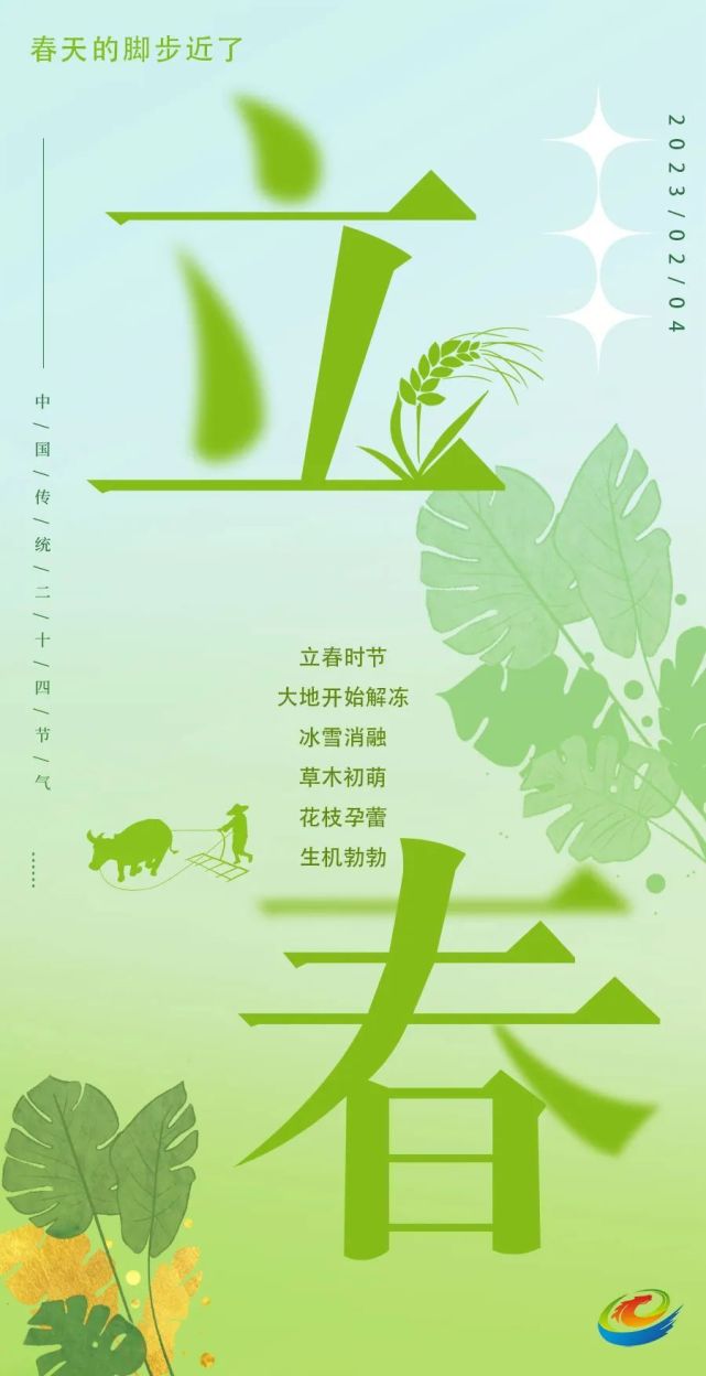 今日立春盼望着盼望着春天的脚步近了