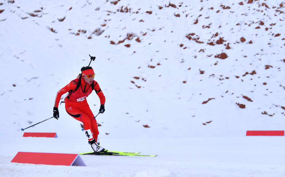 体育冬季两项全国锦标赛女子10公里追逐赛况2
