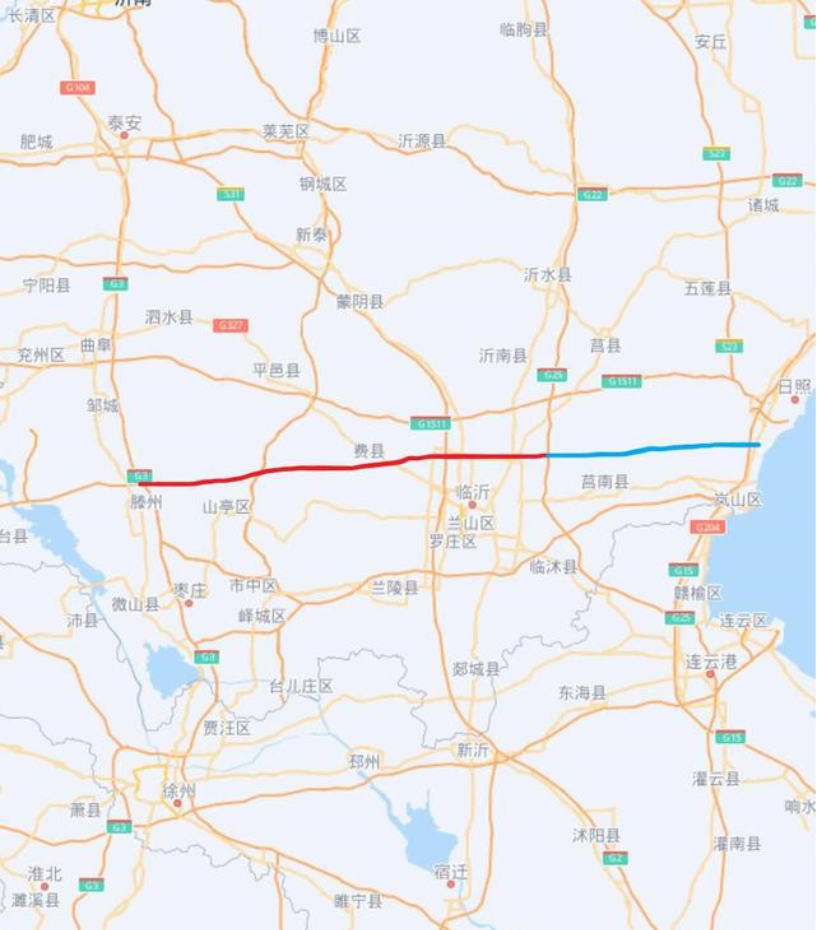 近期,临滕高速项目快速推进.