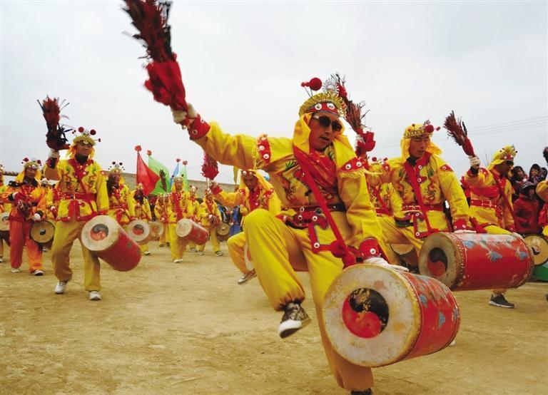 社火花灯闹元宵