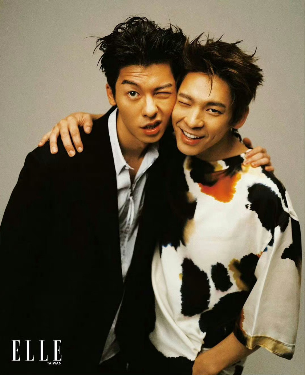 男星许光汉林柏宏亮相《elle》封面,合体演绎"亲爱的对象"