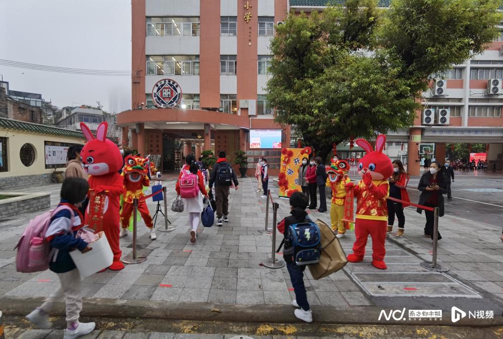 高燃开学礼西关培正小学开学礼粤剧木偶戏惊艳全场