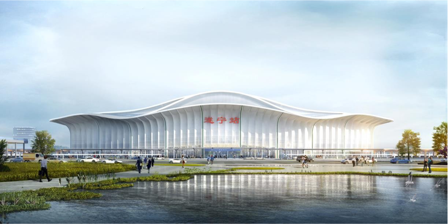 遂宁高铁站建成后的效果图曝光!简直美呆了!_腾讯新闻