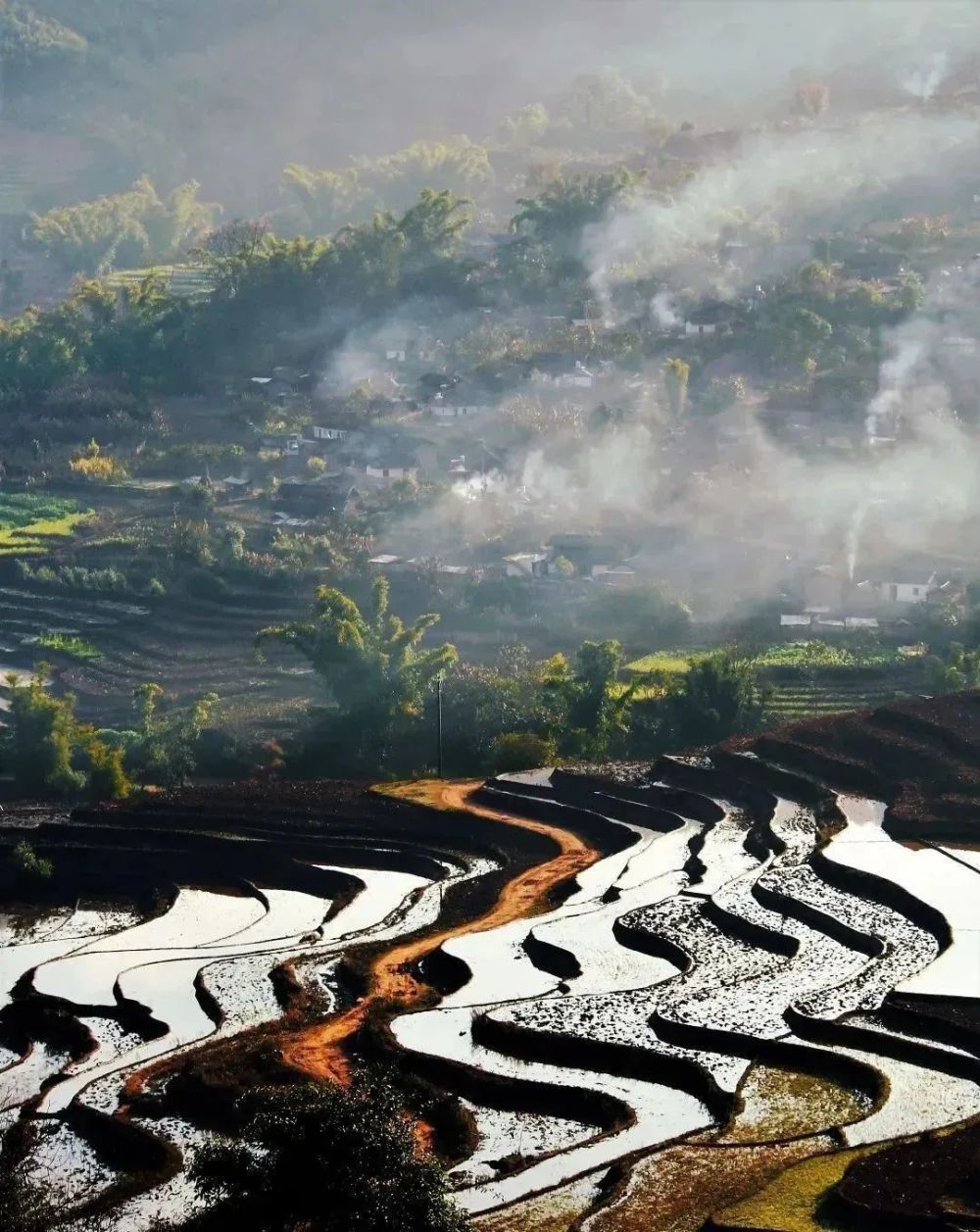 玩场早春来墨江看壮美哈尼梯田