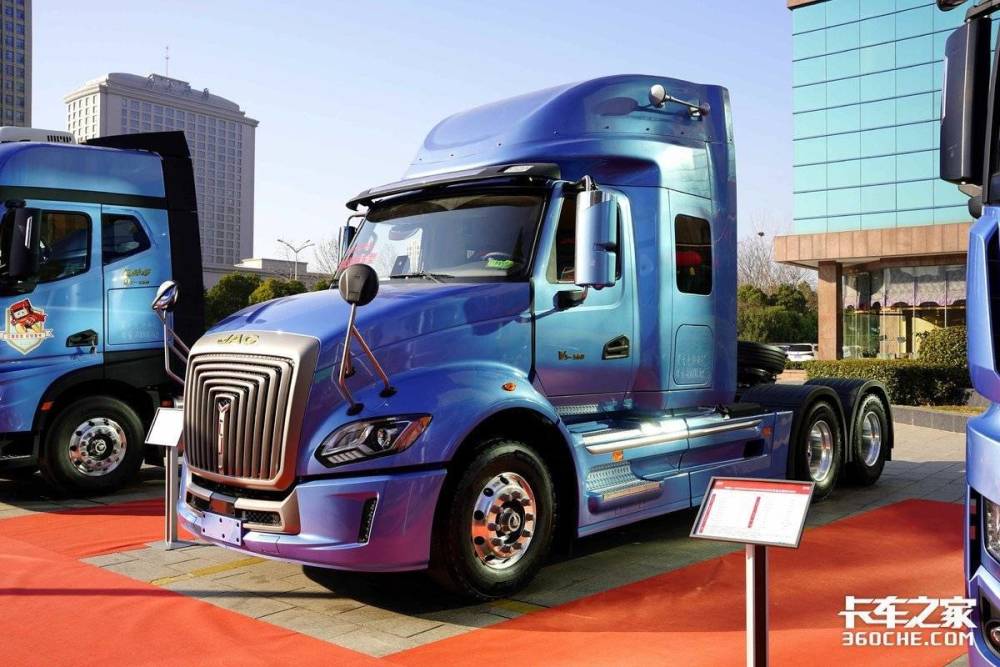 江淮重卡全新长头卡车亮相,大马力 amt能否圆你长头梦?_腾讯新闻