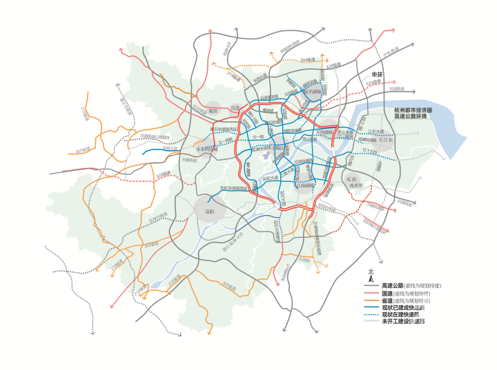 富阳秦望过江隧道规划图片