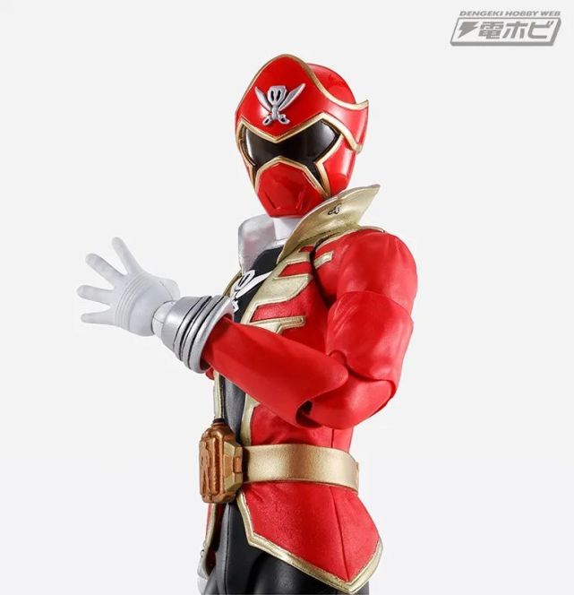 shf真骨雕推出《海贼战队》豪快红!