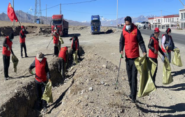 文明实践在当雄|乌玛塘乡开展志愿服务活动 践行文明实践精神_腾讯