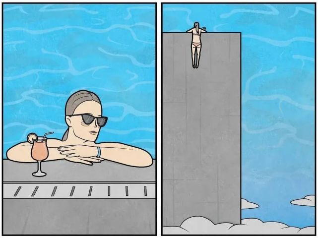 一张图,无需只言片语,却能直抵人心,这就是讽刺插画的魅力.