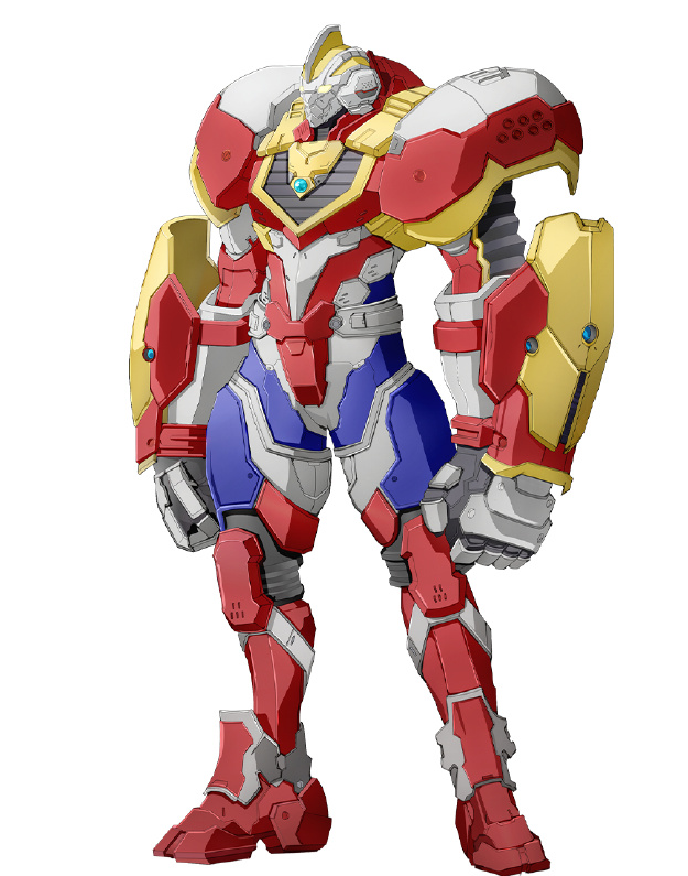 机动奥特曼官方设定稿:帅气十足的钢铁阿古茹 壮如牛的钢铁盖亚_腾讯