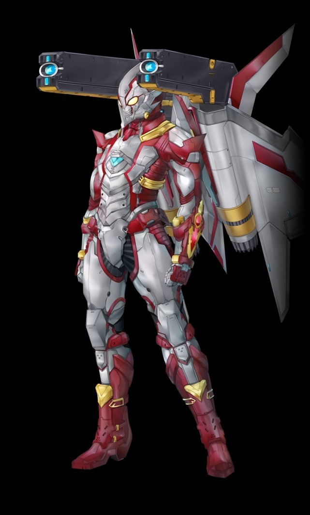 机动奥特曼最另类的钢铁小梦额外附带背包希卡利怎么改都帅气