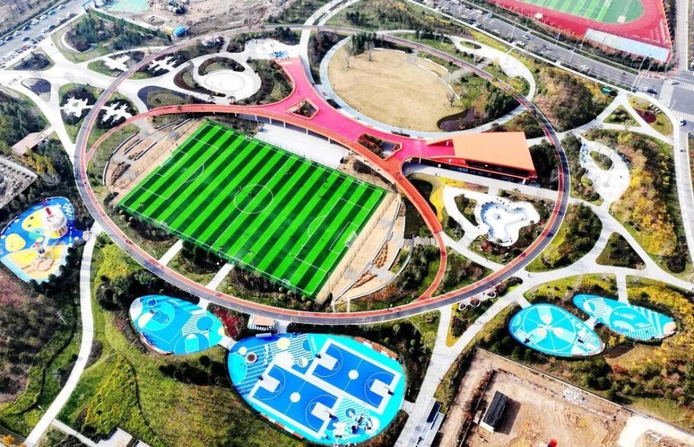东营区体育公园规划图片