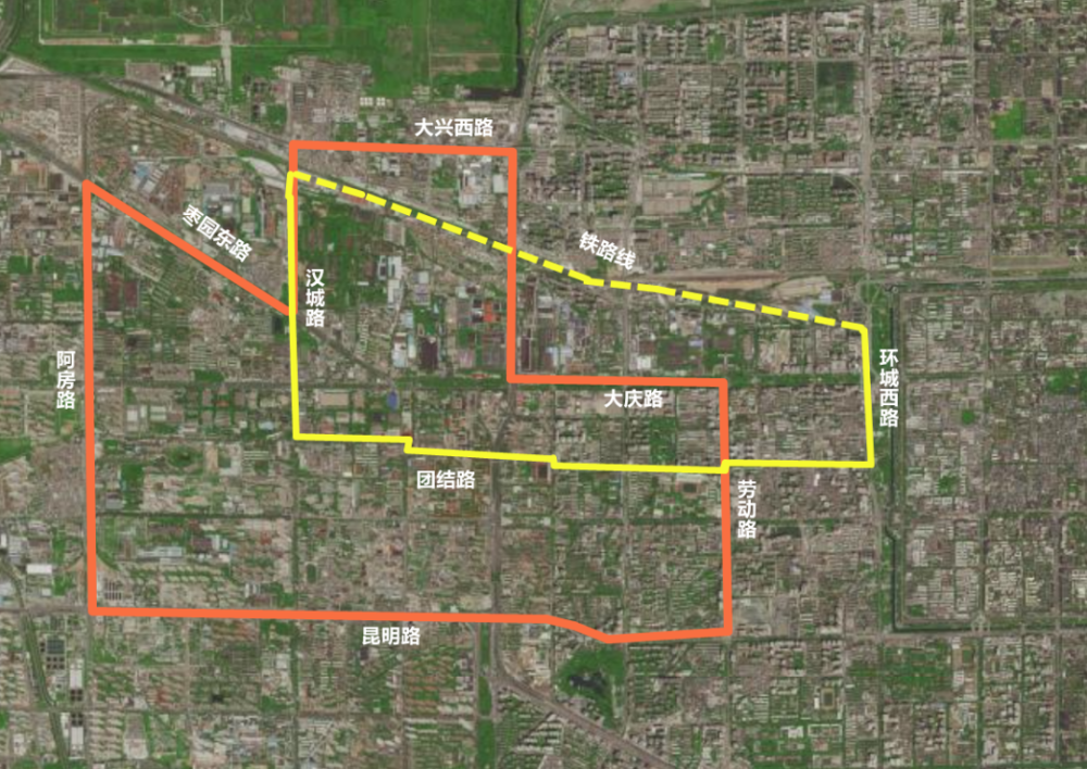 西安土门改造规划重大调整城西大庆智路与城东幸福林带相呼应