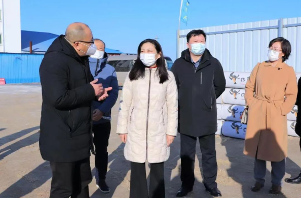 吉林)金耳科技研发种植基地和中天牧业发展有限公司,王萍萍一行实地