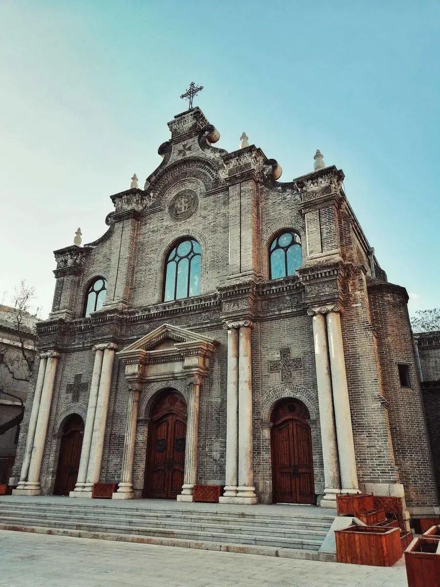 说一说天津老建筑紫竹林教堂_腾讯新闻