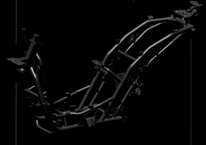 采用ck173mm,250cc单缸水冷发动机,sohc2气门,最大功率16kw@7500rpm