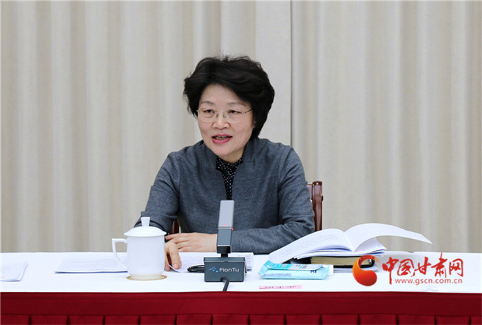 座谈会2月9日在兰州召开,省委常委,省委宣传部部长张永霞出席并讲话