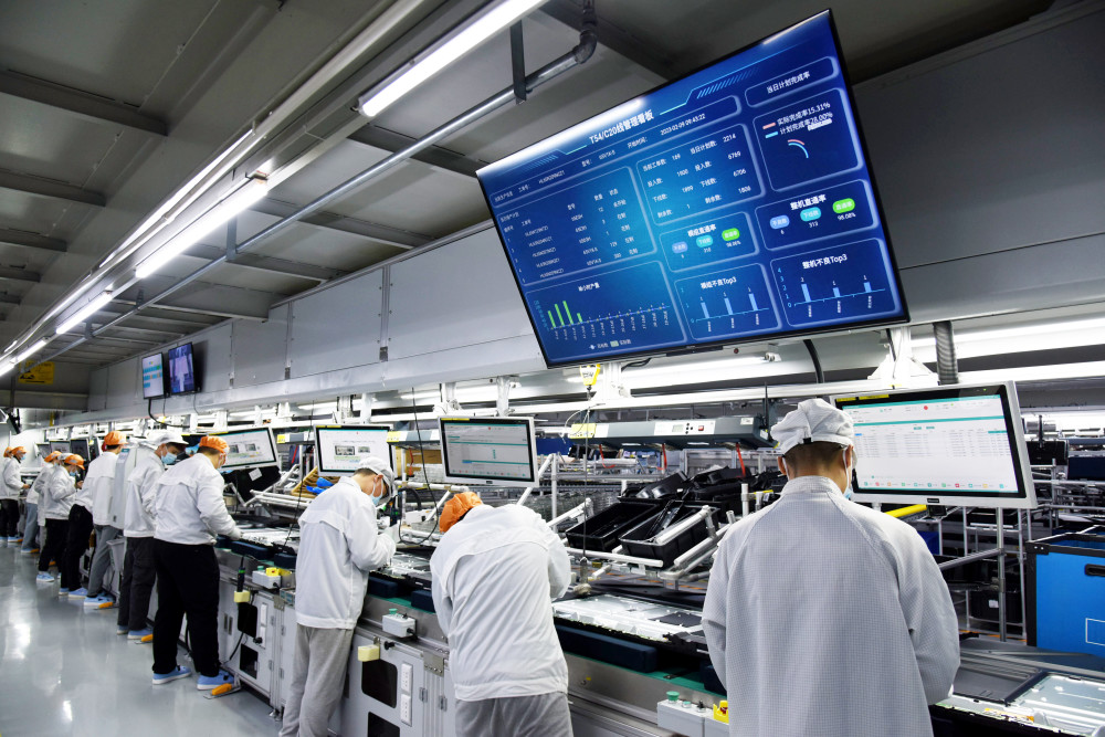 强信心开新局海信电视满负荷生产赶全球订单