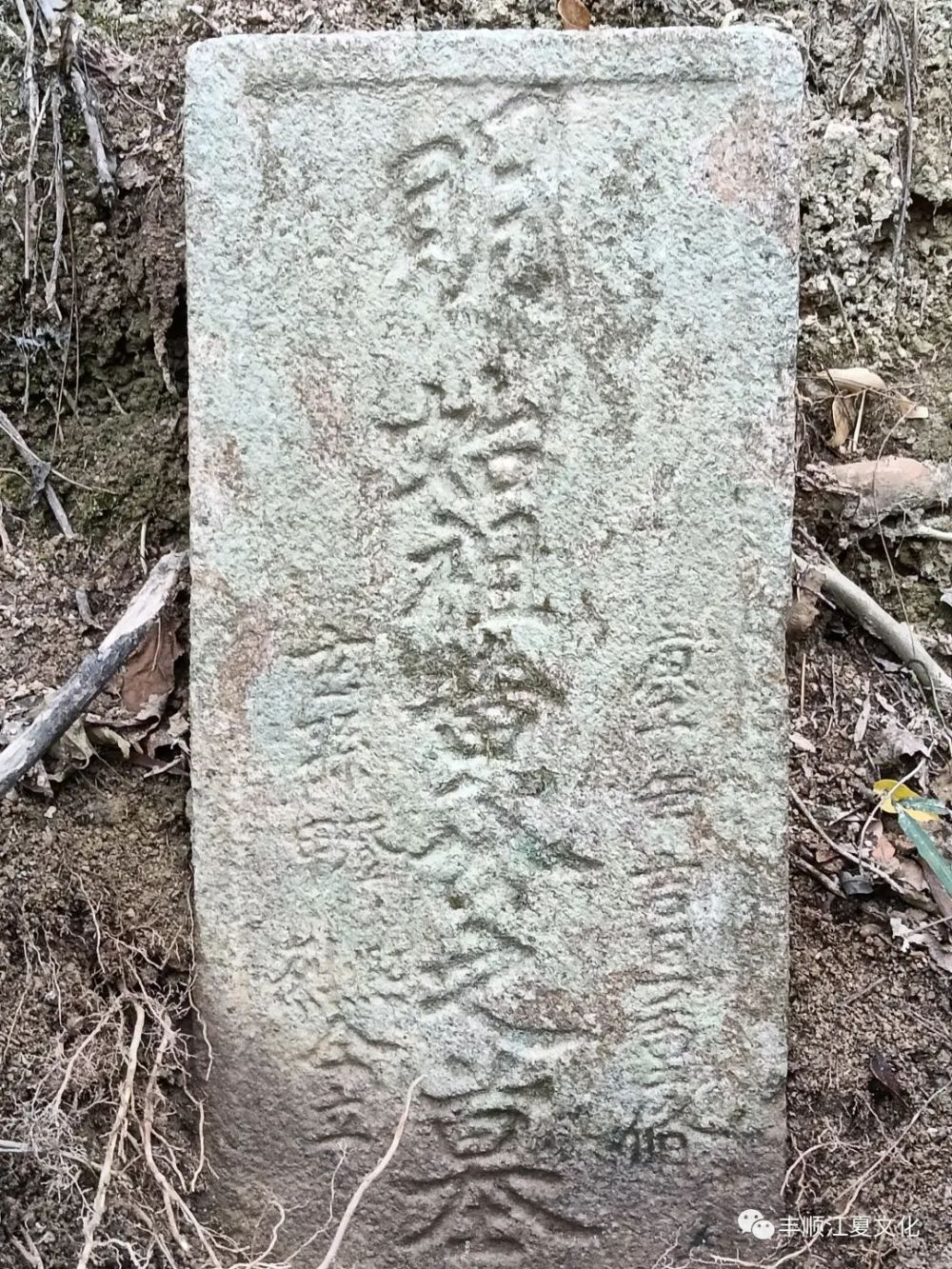 丰顺发现古墓碑,谁家的祖先?_腾讯新闻