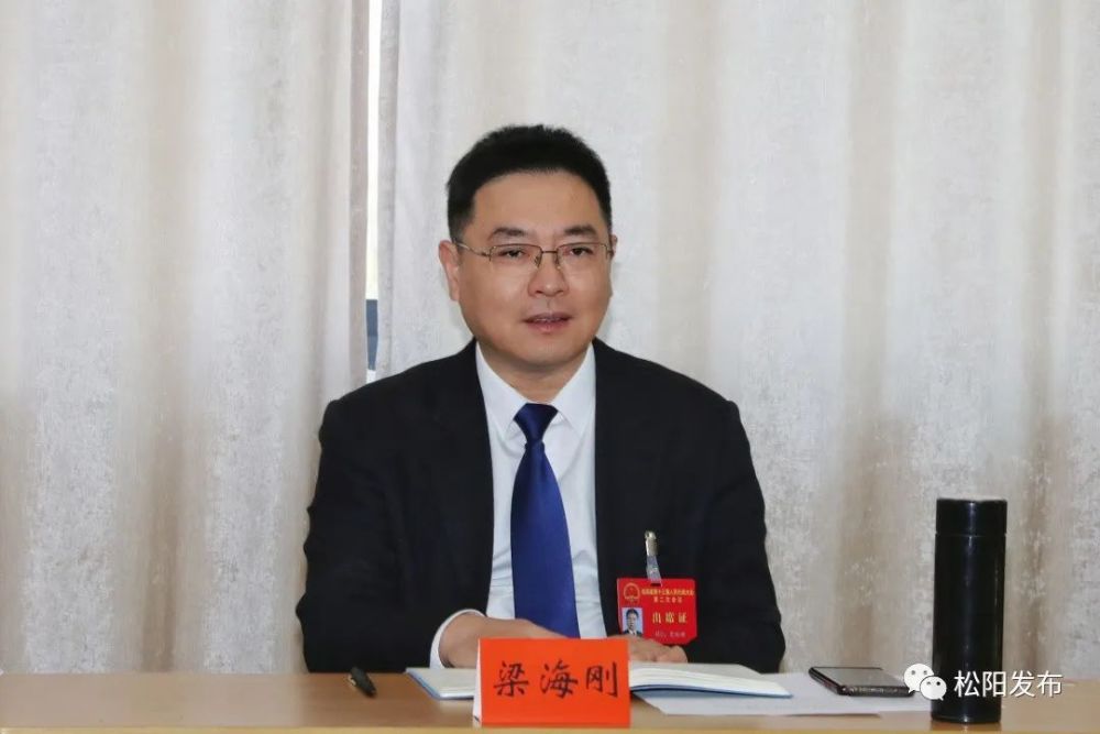 梁海刚在参加代表团活动时强调务实创新担当作为勇于走在二次创业的