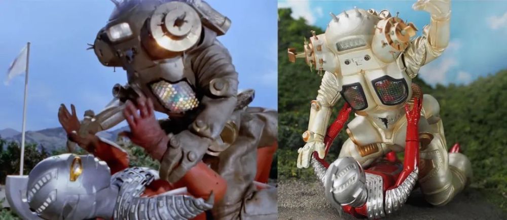 姿势带劲ccp推出赛文奥特曼vs金古桥手办