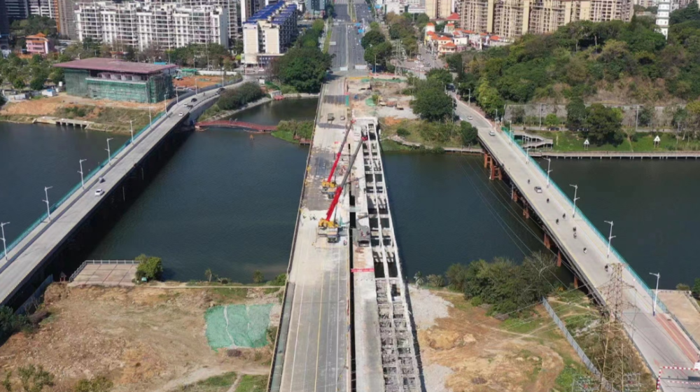 于2022年12月开工建设拆除重建工程项目国道g324线(广汕路)雁塔大桥由