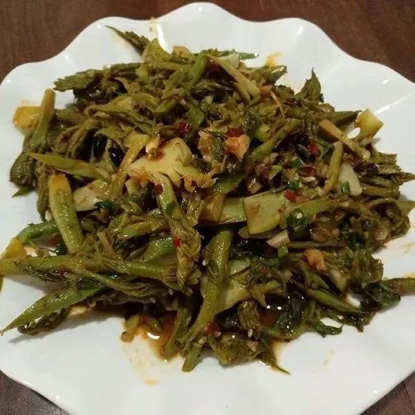 树头菜炒腊肉图片