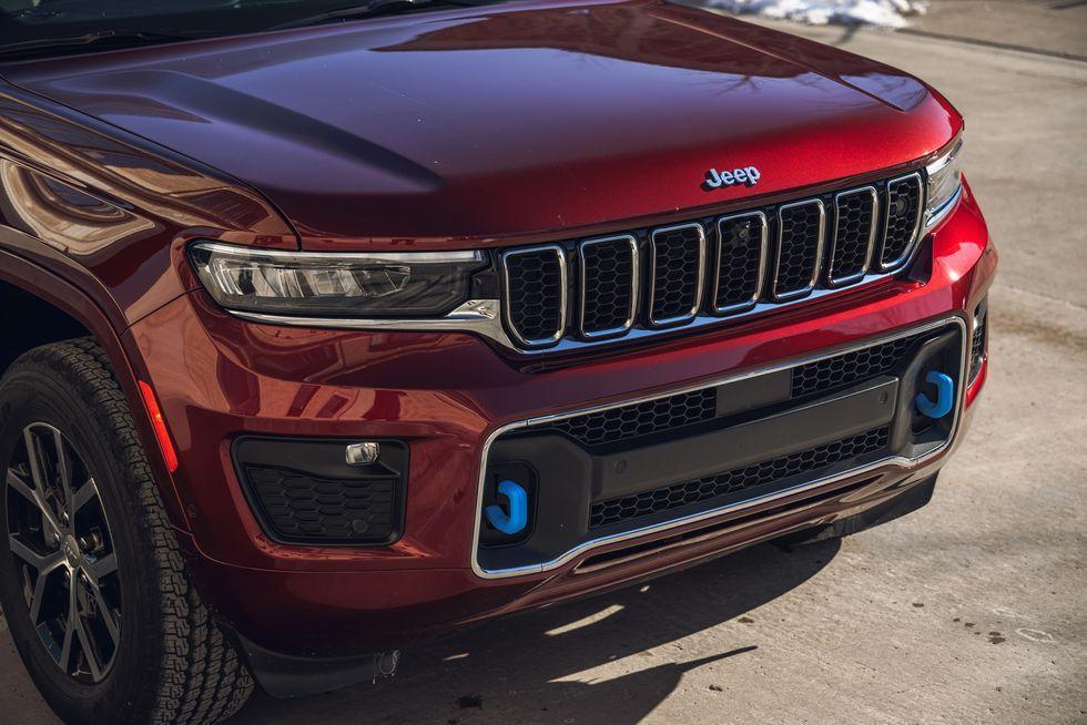 2023款jeep大切诺基4xe大量实拍图发布_腾讯新闻