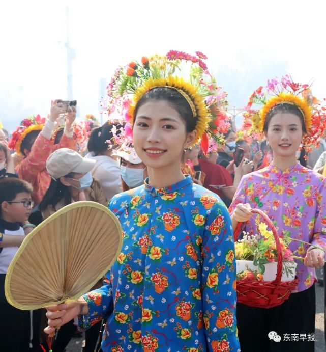 历史文化名村,独特的服饰和民俗在全国绝无仅有,2008年蟳埔女民俗活动