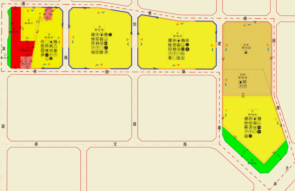 西安未央区规划图图片