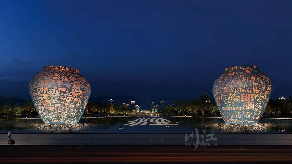 泸州最美机场路给足酒城范儿_腾讯新闻