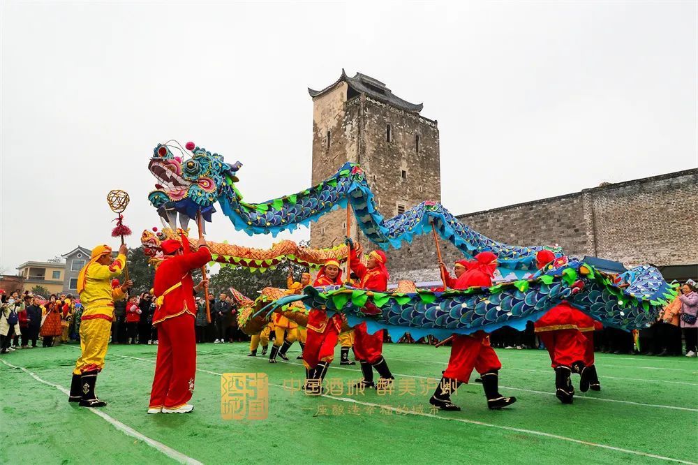 二月二丨泸县雨坛彩龙舞起来了
